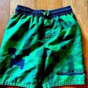 Boys S Minecraft Swim shorts